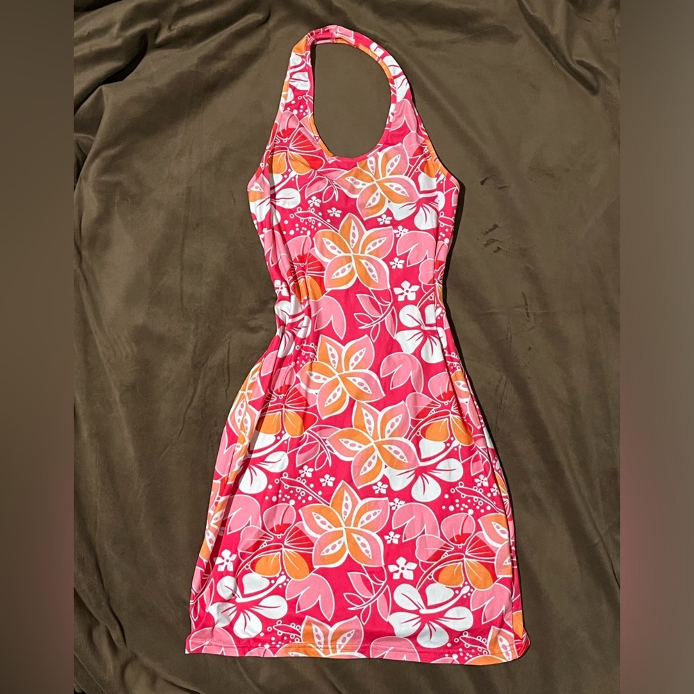 🩷Floral Beach Dress🧡